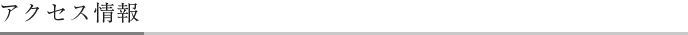 アクセス情報
